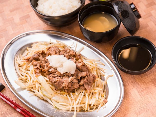 ジンギスカン定食_祝津潮騒