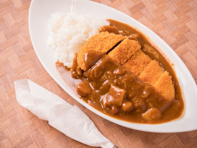 カツカレー_祝津潮騒