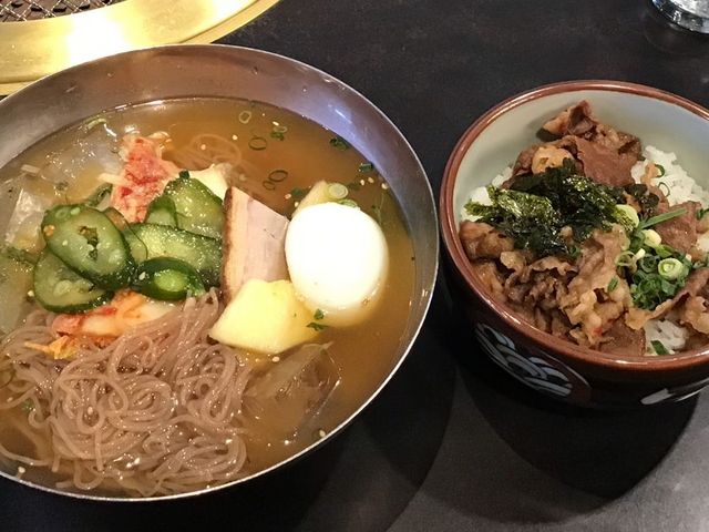 冷麺セット_焼肉新羅