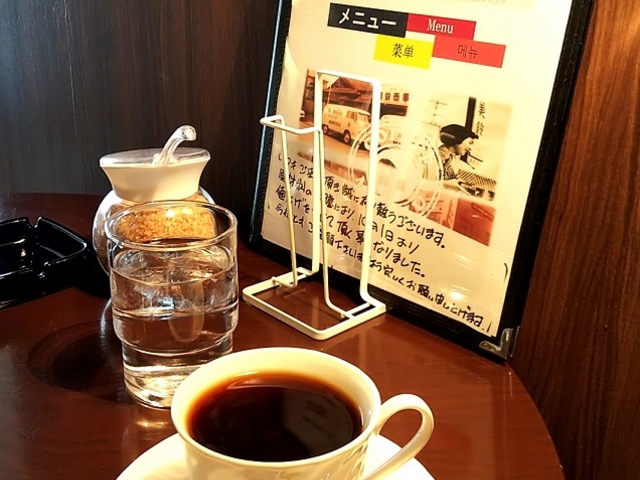 ブレンド450円_珈琲焙煎工房 函館美鈴 大門店