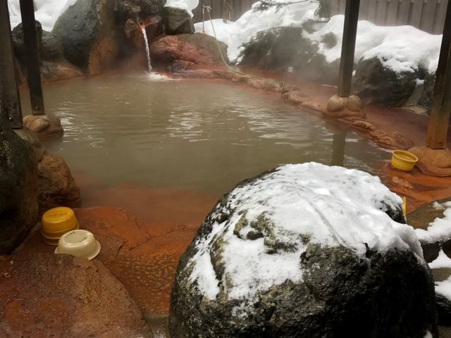 熱いよ_平湯民俗館お食事処禄次