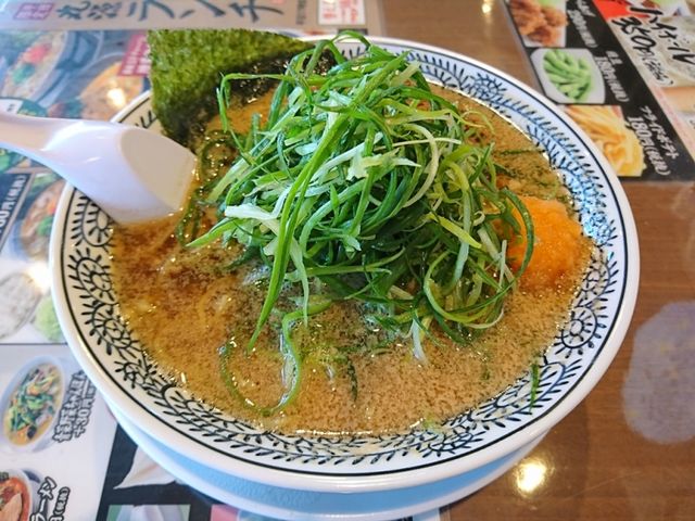 ネギたっぷり!_丸源ラーメン千葉寺店