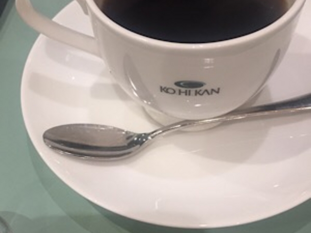 ブレンドコーヒーです。_カフェ珈琲館神田店