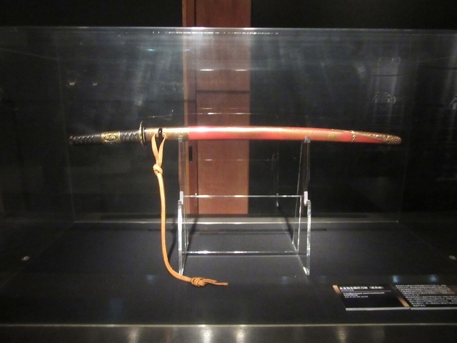 刀剣の展示_常盤木門SAMURAI館