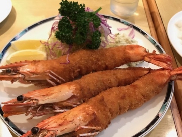 有頭エビフライ_洋食 スコット