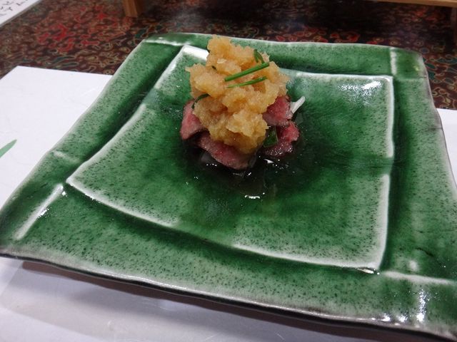 程よい焼き加減でした。_聴泉閣かめや