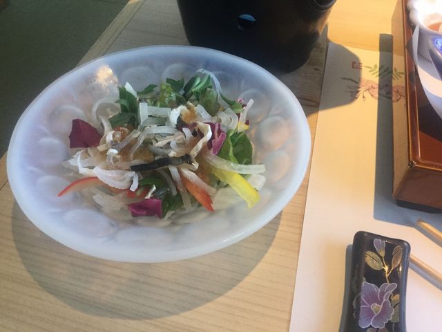 ふく皮サラダ_平家茶屋
