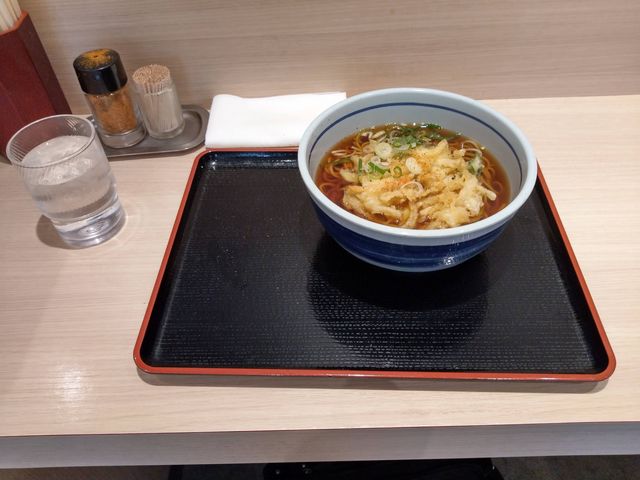 かき揚げそば_吉そば西新橋店