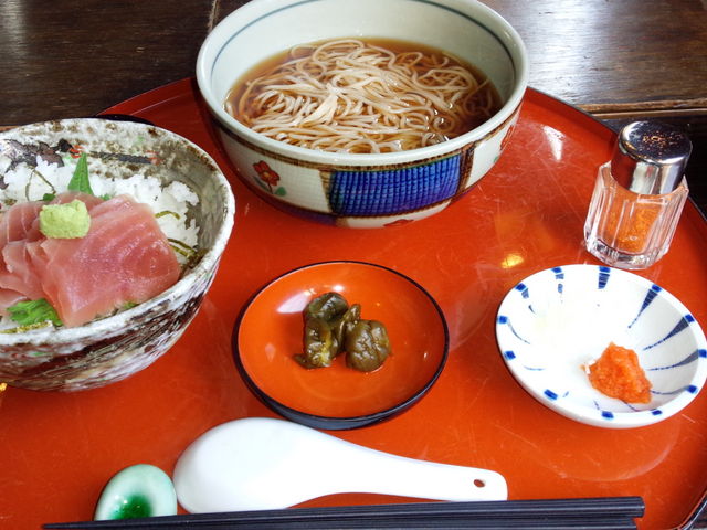 ランチセット_ホテル森の風鶯宿・和食処さんさ亭