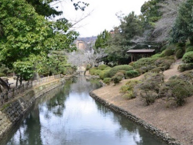 景色_湯築城跡