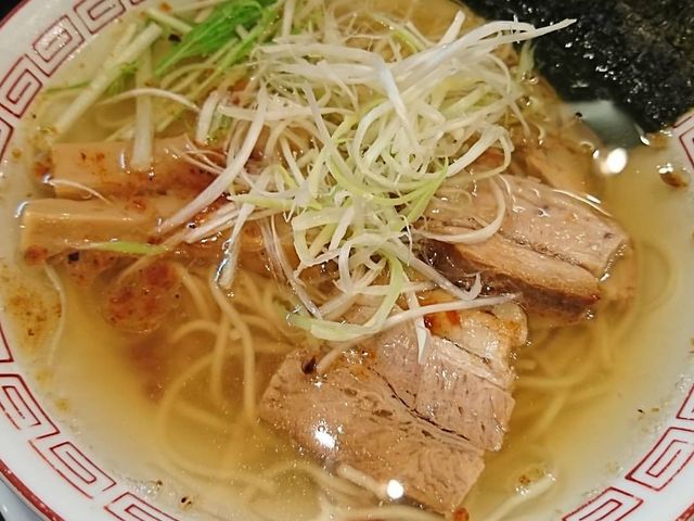 透き通るスープ_らぁめん 大山 アトレ川崎店