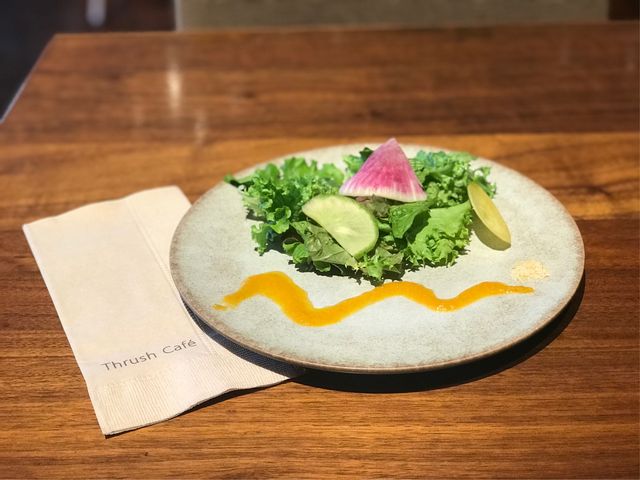 【Thrush・Cafe】ランチのサラダ_Thrush・Cafe
