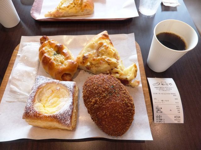 ホットコーヒーも付けて594円(税込)はリーズナブル!_和水や 水口本店