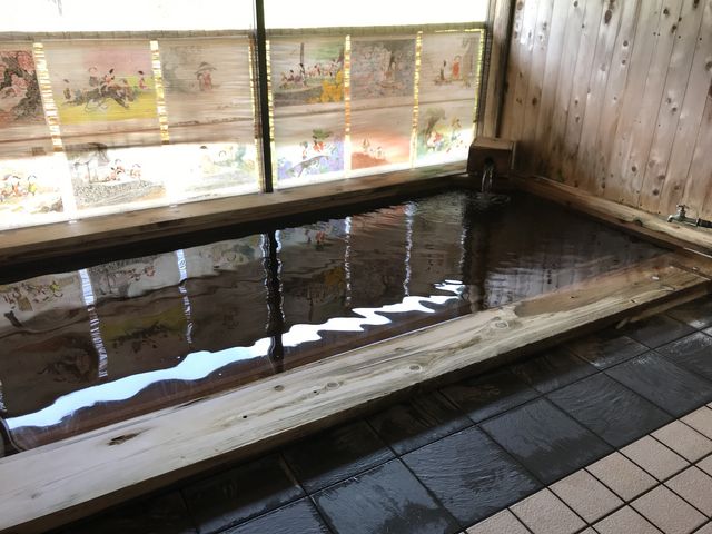 内風呂
この時は貸切状態でした!_渋海リバーサイド ゆのしま