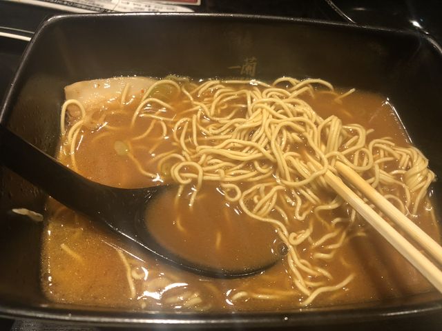 替え玉 固麺_一蘭 キャナルシティ博多店