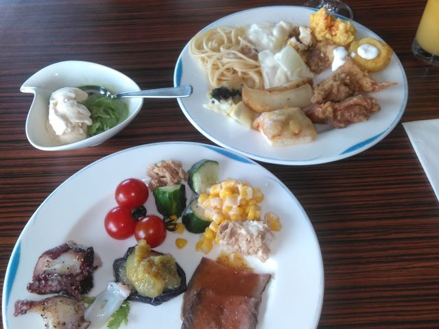 パスタ美味しかったです_ブリーズベイホテル レストランアルページュ