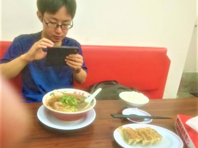 ラーメンと餃子セット_ラーメン 魁力屋 都筑中原街道店