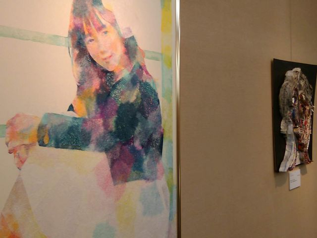 日比野克彦展 展示物_静岡ホビースクエア