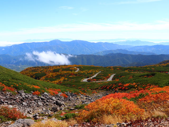 乗鞍エコーライン頂上からの風景_乗鞍エコーライン(県道乗鞍岳線)