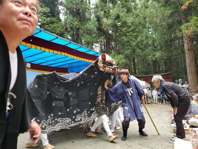 躍動してます。_瑞龍院