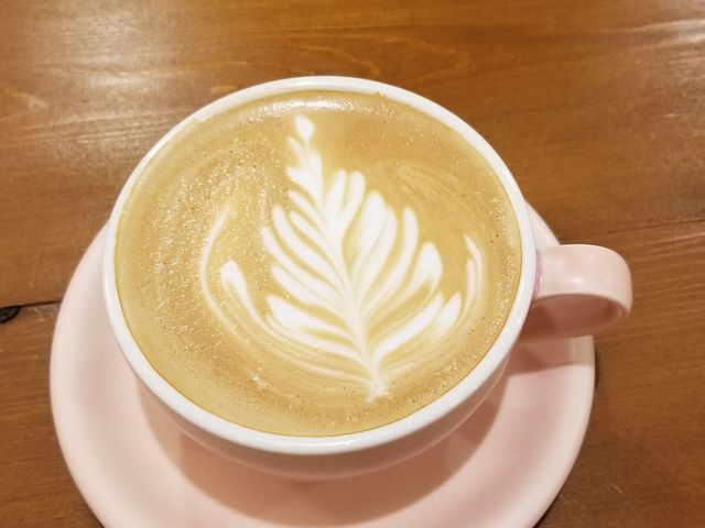 カフェラテアートが可愛い_カフェ ド クレール