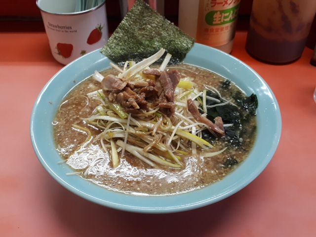 ネギ味噌ラーメン_ラーメンショップ愛川店