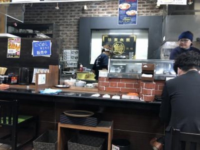 カウンター_長尾中華そば 西バイパス店