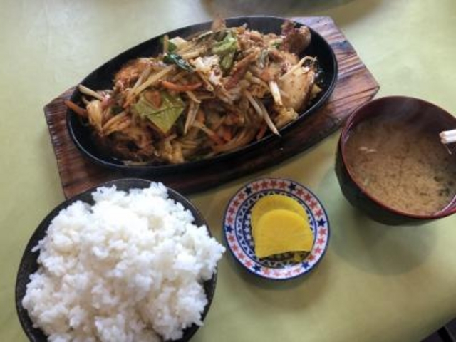 豚キムチ定食_あさひや