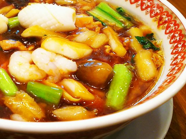 五目あんかけラーメン_紅虎餃子房 イオンモール成田店