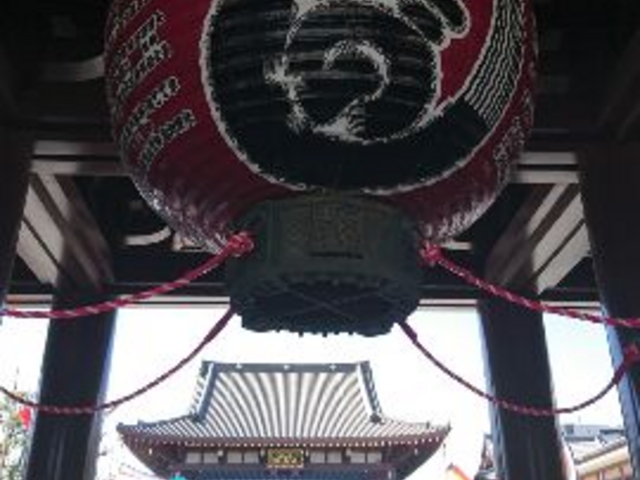 大山門の大提灯_平間寺(川崎大師)