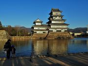 雷ちゃんさんの松本城のお濠の投稿写真2