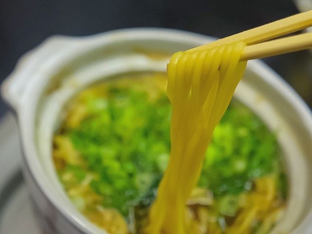 もつ鍋(〆の中華そば)_酒々菜々 遊た〜ん 南森町店