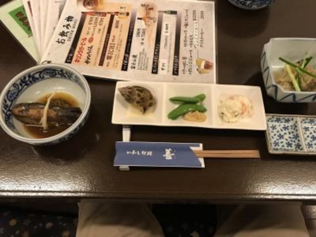 お通し_いわし料理・善