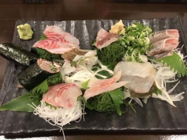刺し身盛り_いわし料理・善