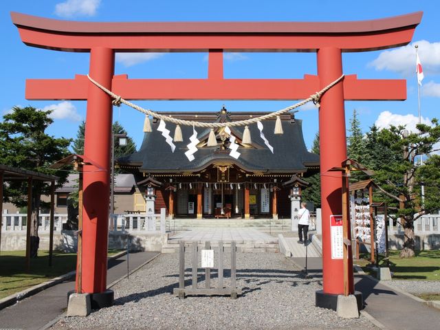 鳥居_美瑛神社