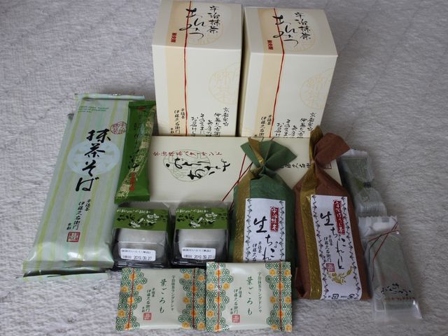 各種スイーツ_伊藤久右衛門 宇治本店