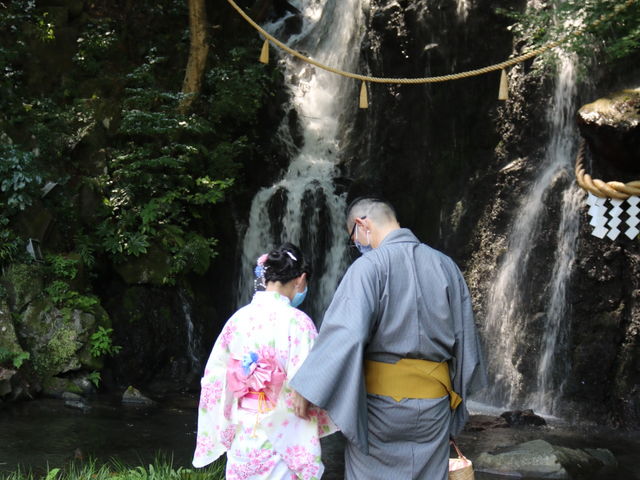 天成園の滝_箱根さくら姫