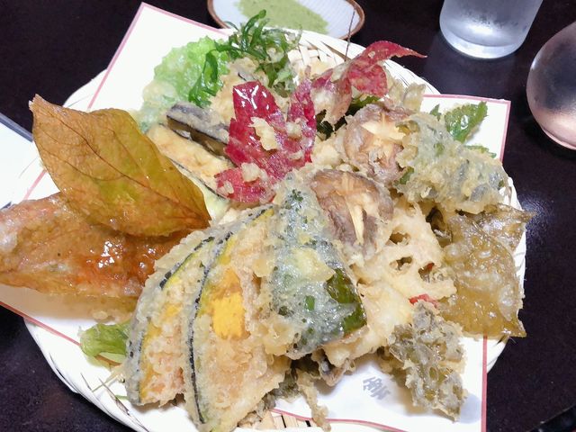 天ぷら_雲竜荘