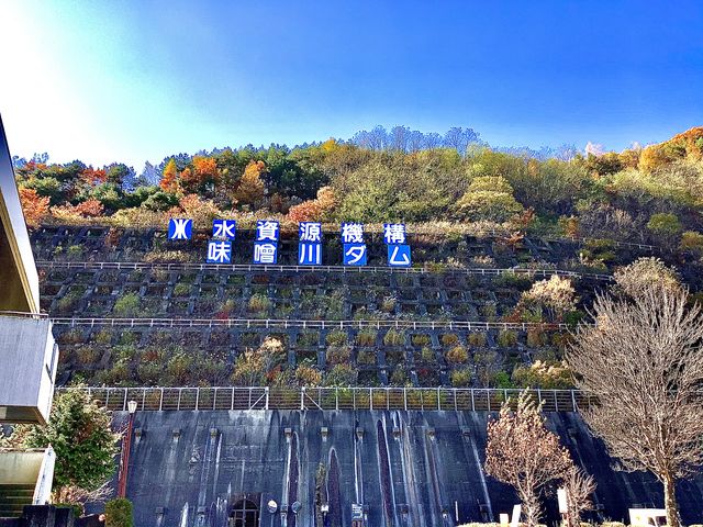 ここに来ましたって事で_奥木曽湖