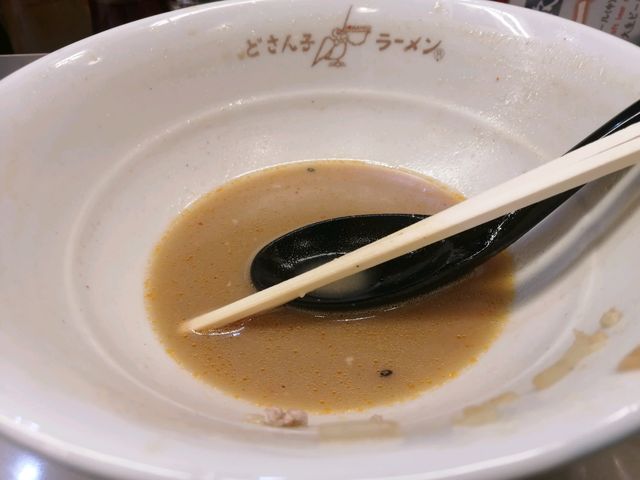 大盛りボリューム満点でしたが完食です!_どさん子