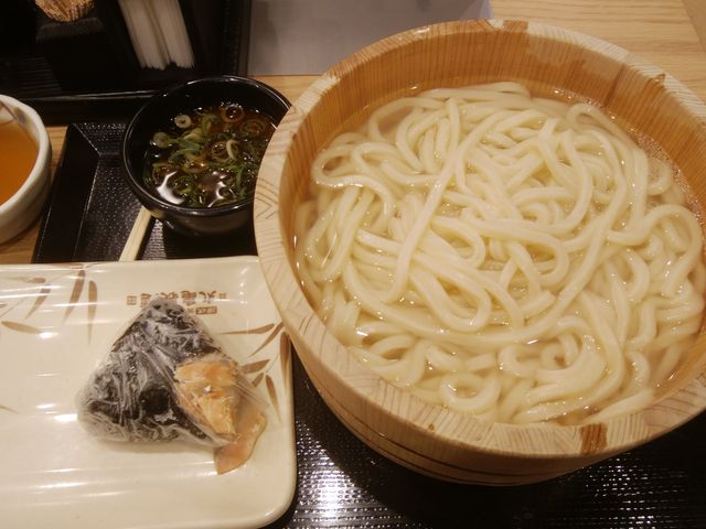 飽きさせないでふ、「釜揚げうどん」。_丸亀製麺西葛西メトロセンター