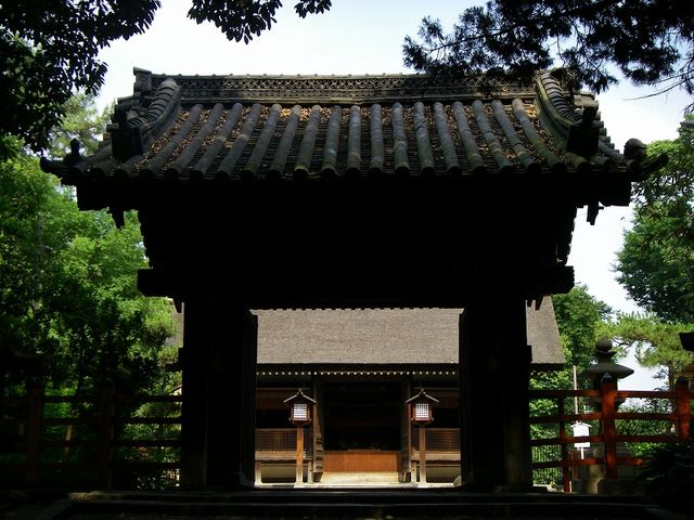 西門。_大海神社
