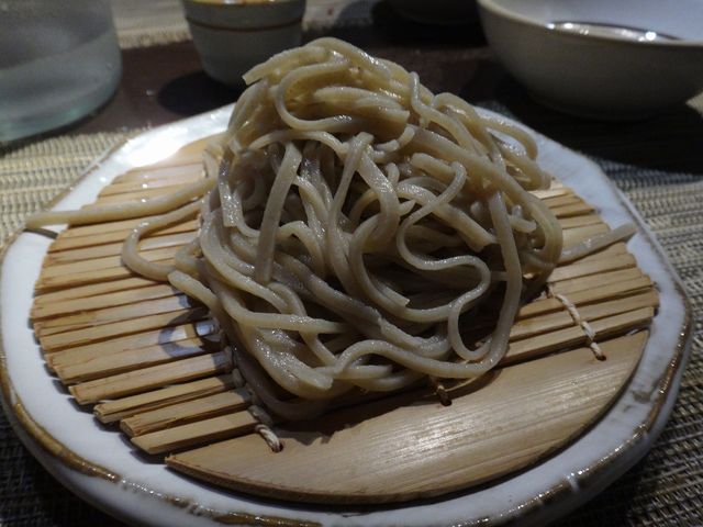 〆の蕎麦。言うことなしです。_藤乃