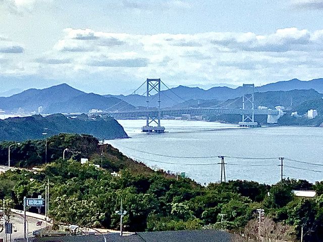 展望台からの景色です。_淡路島南パーキング上り