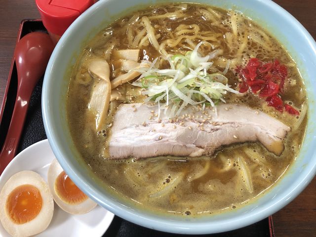 煮卵はトッピングです_蘭たん亭