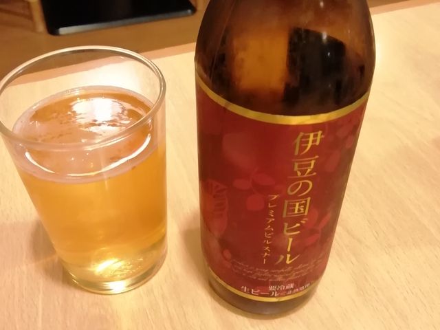 「万福百笑の湯」で飲んだ地ビール_お食事処 ほほえみ