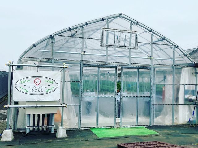 ハウス外観_strawberry farm ふじもと