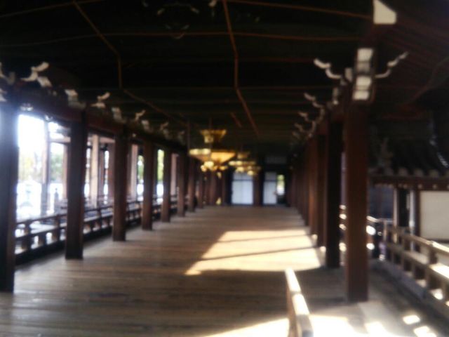 キュキュとなる渡り廊下♪_西本願寺