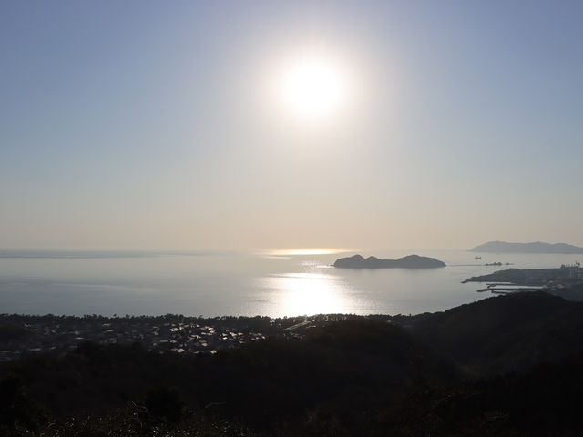 ここから夕日も眺められます。_コバルトライン