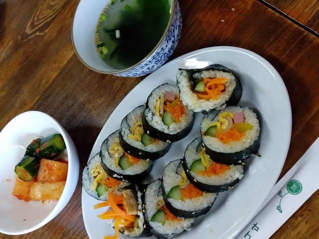 キンパセット・858円_韓国家庭料理 大門
